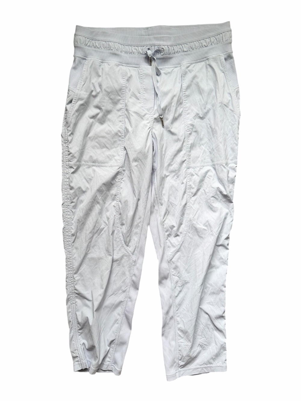 lululemon athletica White Cropped Ankle Pants 8 728